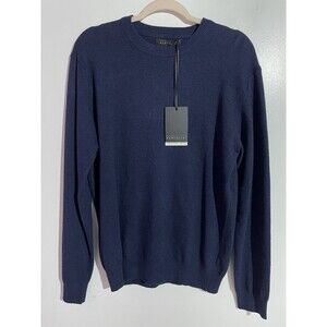 Maglificio  Bartolini Sweater Men L Cashmere Wool Blend Italy Preppy Minimalist